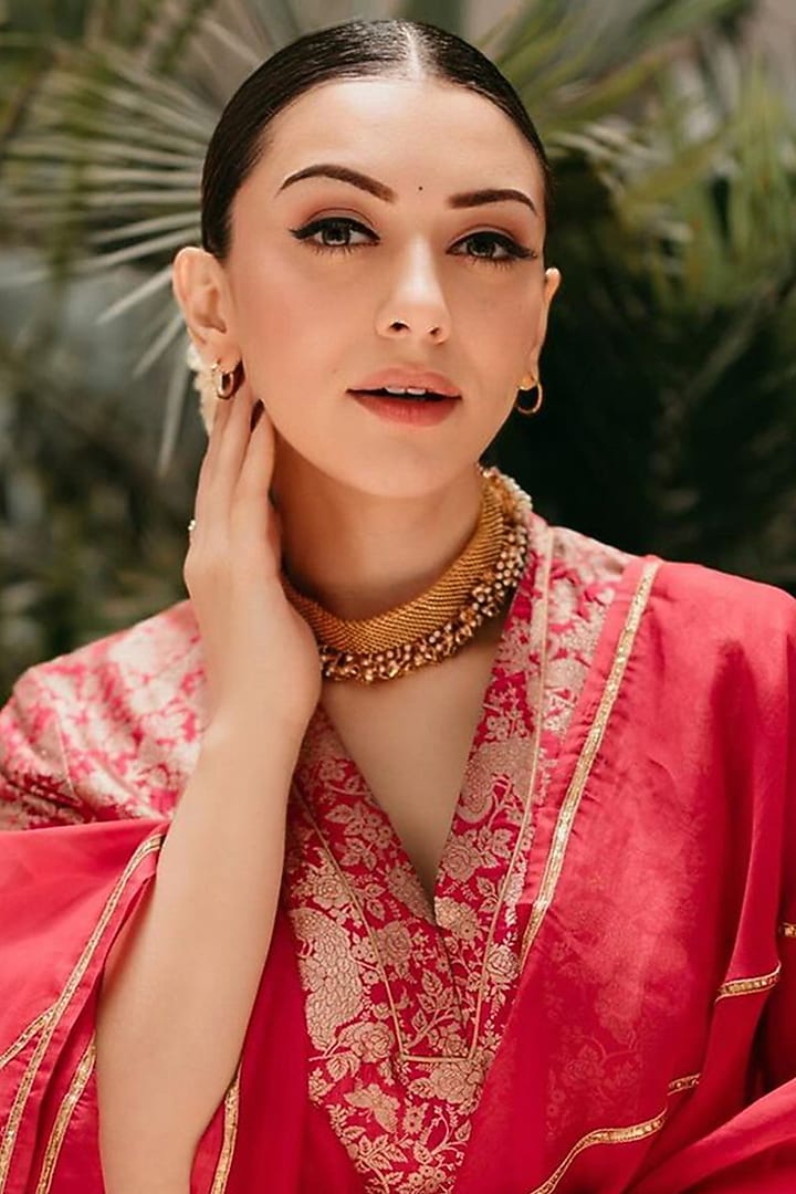 Gold Plated Pearl Mesh Choker Necklace by Suhani Pittie at Pernia's Pop Up Shop