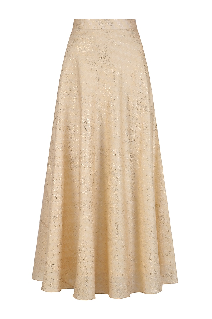 Pink hand embroided straight jacket with white skirt available only at Pernia's Pop Up Shop.