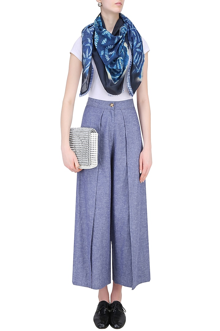 Indigo wrap pants available only at Pernia's Pop Up Shop.