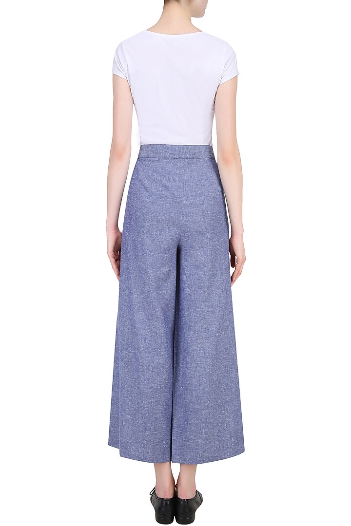 Indigo wrap pants available only at Pernia's Pop Up Shop.
