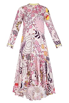 Ivory Jaal Dress Design by Swati Vijaivargie at Pernia's Pop Up Shop 2023