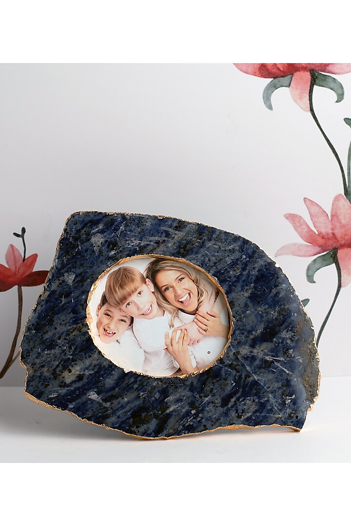 Gold Natural Stone Photo Frame by SwatiN