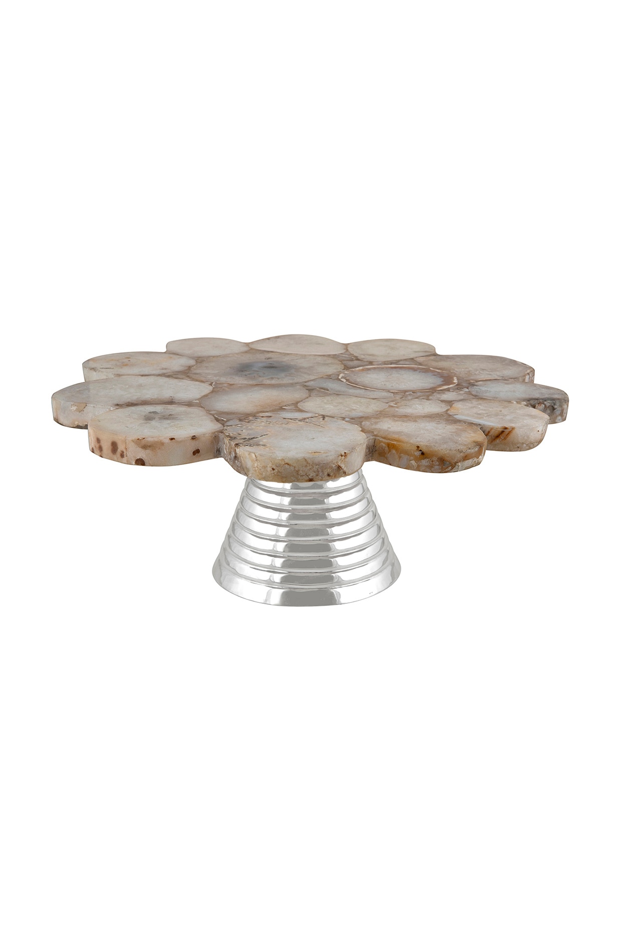 Buy Utsav Blue Brass Cake Stand with Glass Cloche Online in India at Best  Price - Modern Bakeware - Furniture - Wooden Street Product