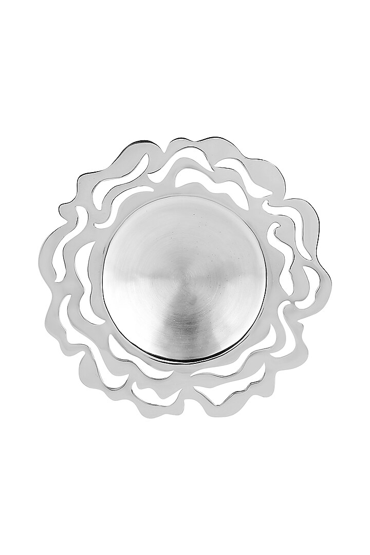 Pink Rose Quartz Metal Candle Holder by SwatiN at Pernia's Pop Up Shop