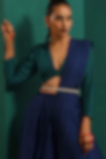 Gold Finish Pearl Waist Belt by Swabhimann Jewellery at Pernia's Pop Up Shop