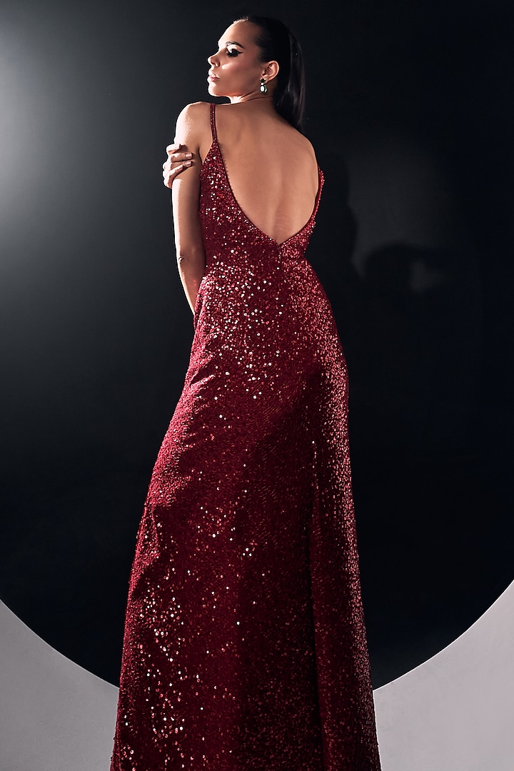 Sequin shop gown designs