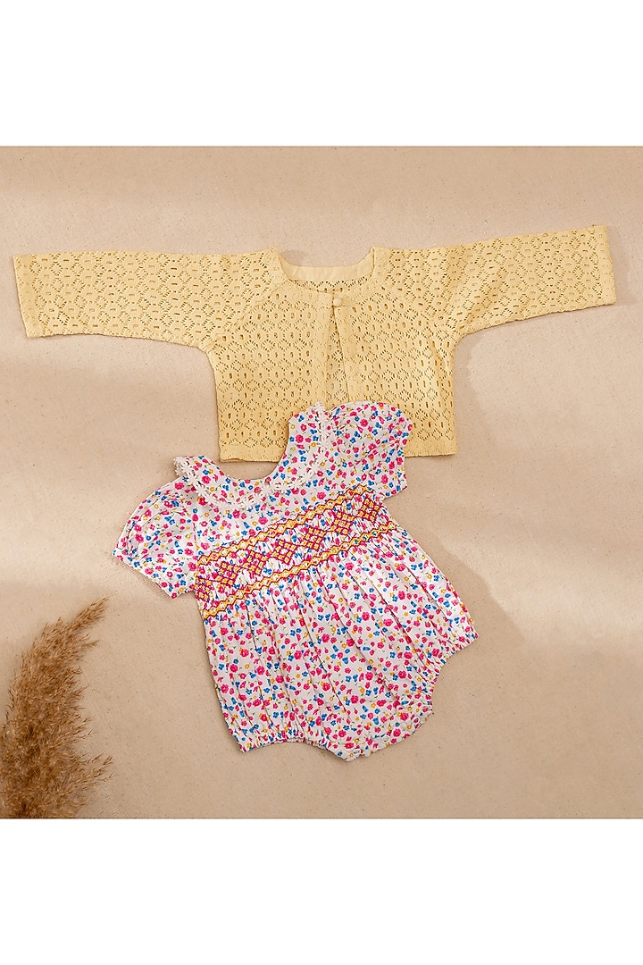 Pink Organic Cotton Gift Hamper For Girls by Swoon baby at Pernia's Pop Up Shop