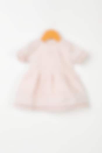 Pink Organic Cotton Dress For Girls by Swoon baby