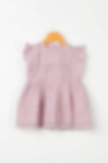 Lavender Organic Cotton Dress For Girls by Swoon baby