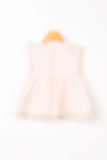 Soft Pink Organic Cotton Dress For Girls by Swoon baby