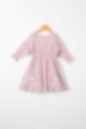 Lavender Ruffled Dress For Girls by Swoon baby at Pernia's Pop Up Shop