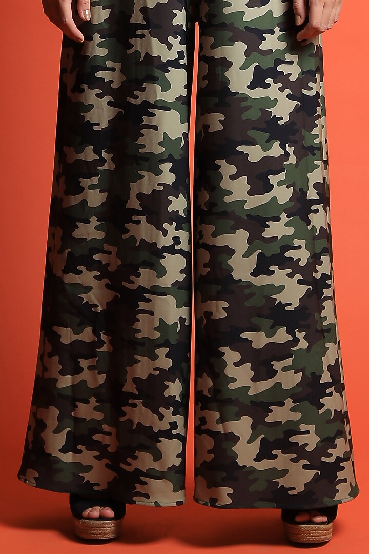 Multi-Colored Printed Jumpsuit by Swatee Singh at Pernia's Pop Up Shop