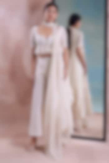 Ivory Organic Cotton Co-Ord Set by Shwetanga at Pernia's Pop Up Shop