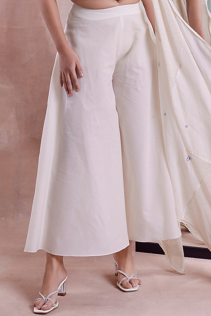 Ivory Organic Cotton Co-Ord Set by Shwetanga at Pernia's Pop Up Shop
