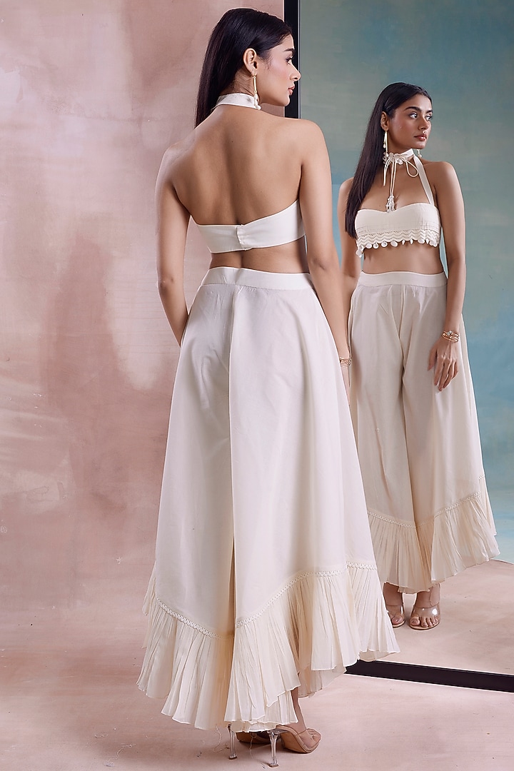 Ivory Organic Cotton Co-Ord Set by Shwetanga at Pernia's Pop Up Shop