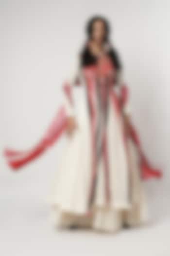Multi-Colored Cotton Kalidar Tunic Set by Shwetanga at Pernia's Pop Up Shop