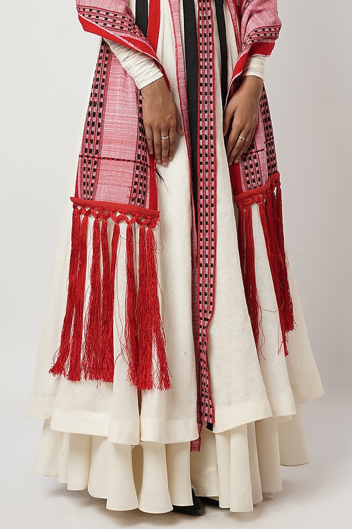 Multi-Colored Cotton Kalidar Tunic Set by Shwetanga at Pernia's Pop Up Shop