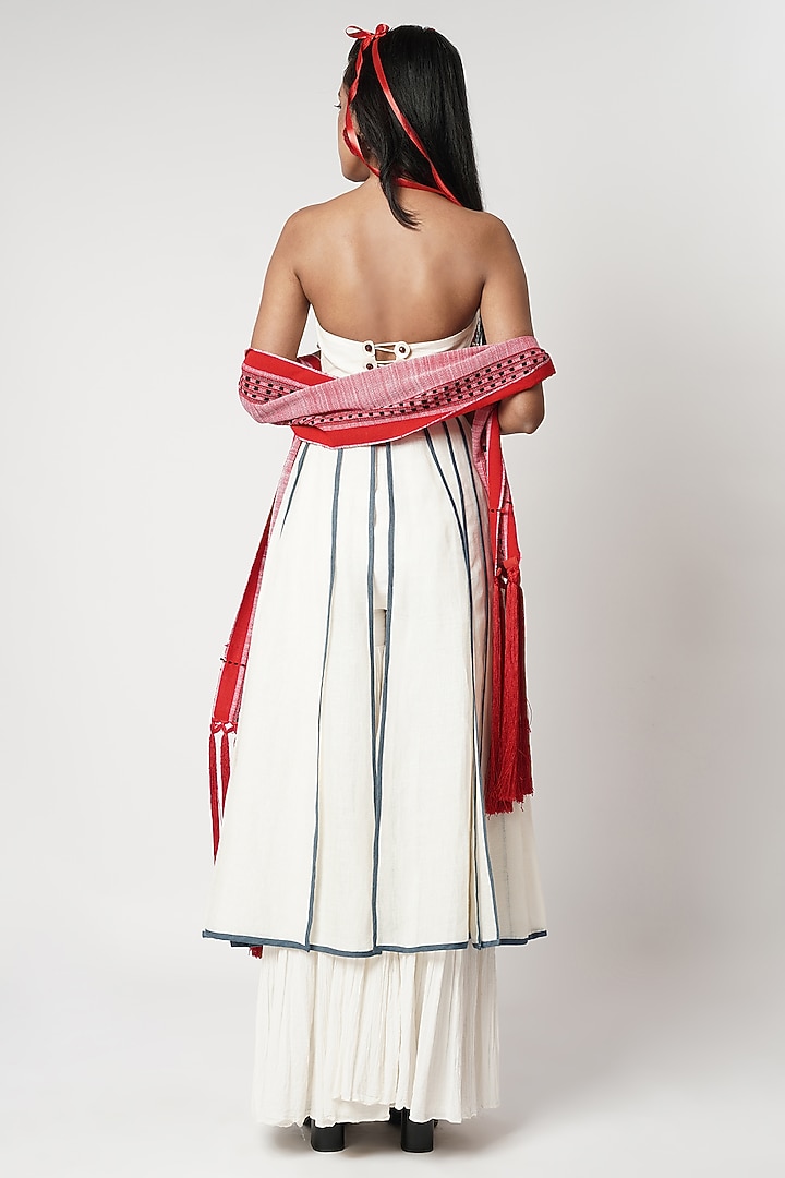 Multi-Colored Cotton Kalidar Tunic Set by Shwetanga at Pernia's Pop Up Shop