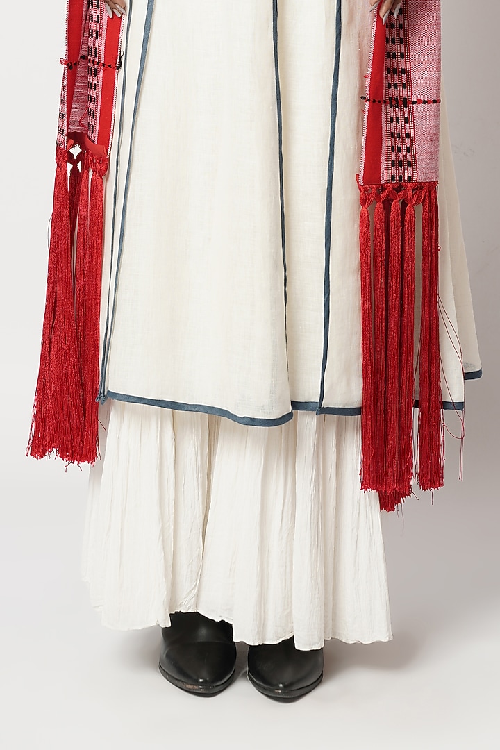 Multi-Colored Cotton Kalidar Tunic Set by Shwetanga at Pernia's Pop Up Shop