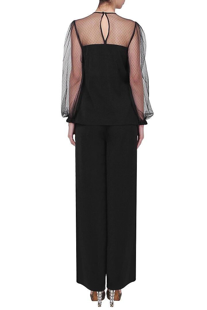 Black fringes top available only at Pernia's Pop Up Shop.