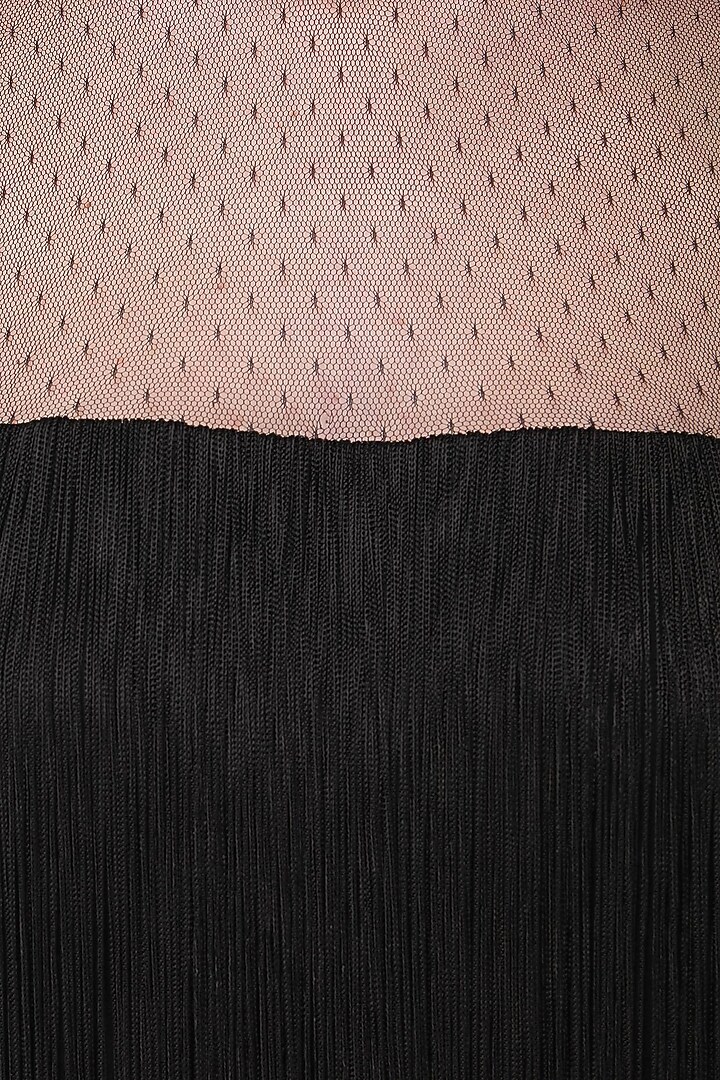 Black fringes top available only at Pernia's Pop Up Shop.
