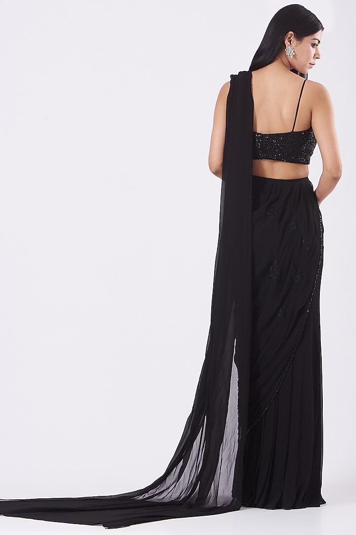 Beaded Blouse with Noodle Straps by SHRIYA SOM at Pernia's Pop Up Shop