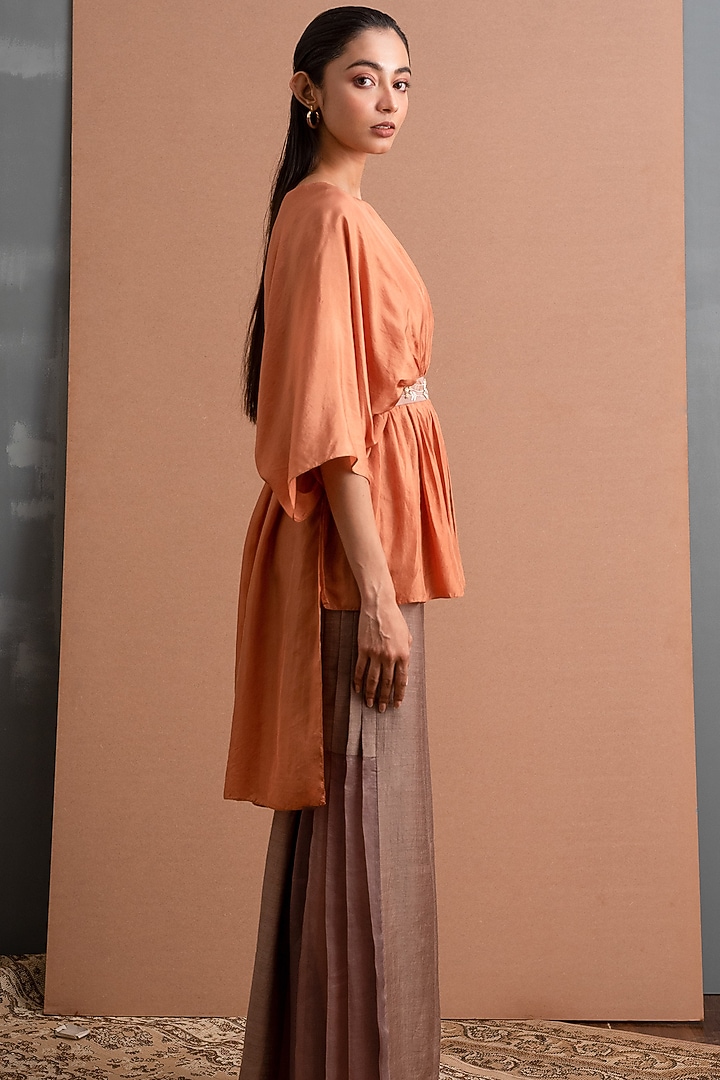 Copper Tan High-low Top by Synonym at Pernia's Pop Up Shop