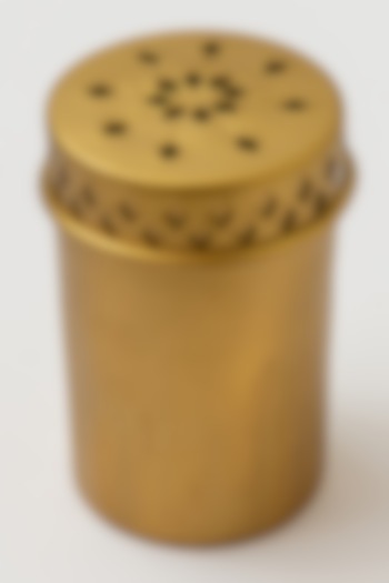 Gold Shimmering Candle Holder by Table Manners at Pernia's Pop Up Shop