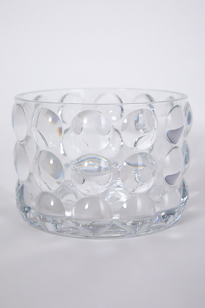 Crystal Bubble Vase by Table Manners