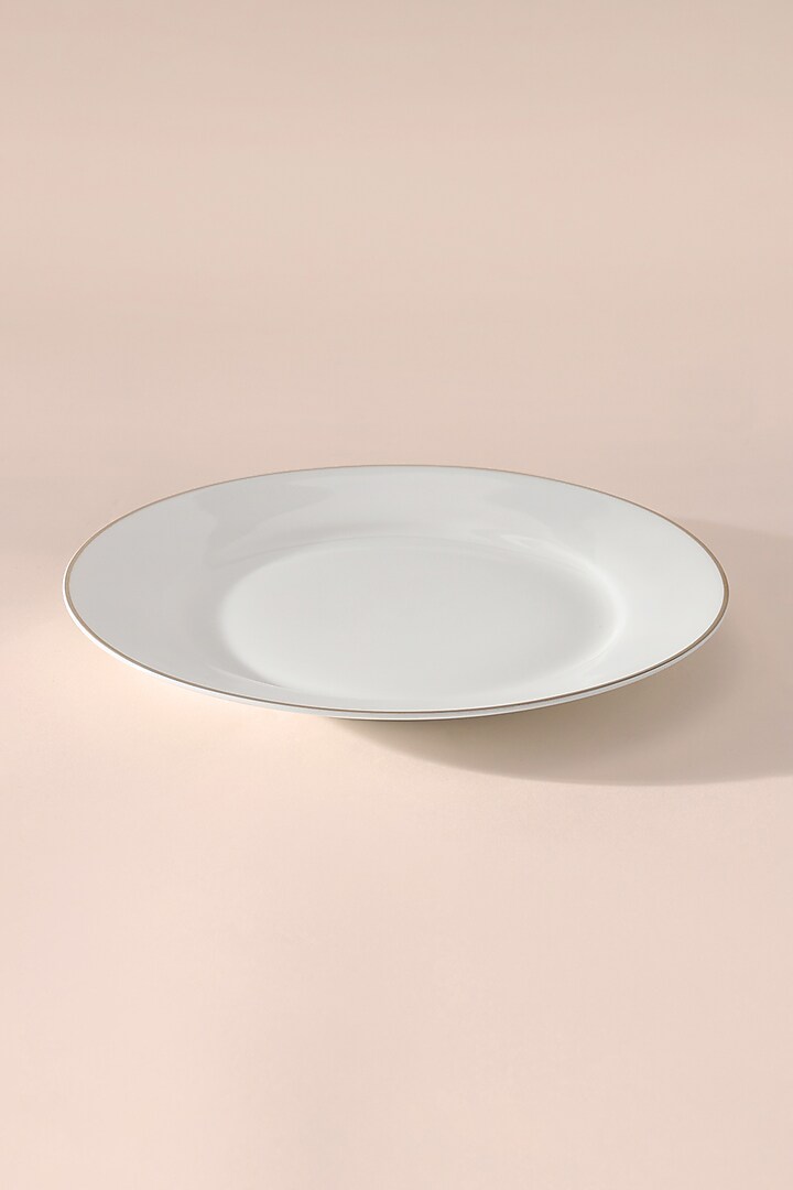 White Bone China Dinner Plate by Table Manners at Pernia's Pop Up Shop