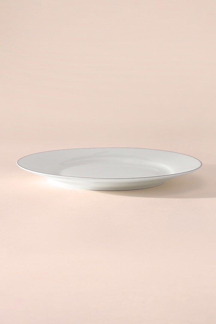 White Bone China Dinner Plate by Table Manners at Pernia's Pop Up Shop