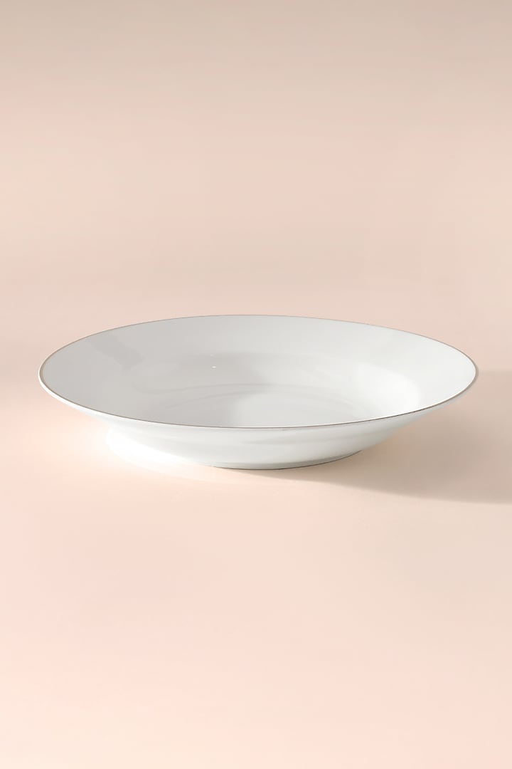 White Bone China Appetiser Plate by Table Manners at Pernia's Pop Up Shop