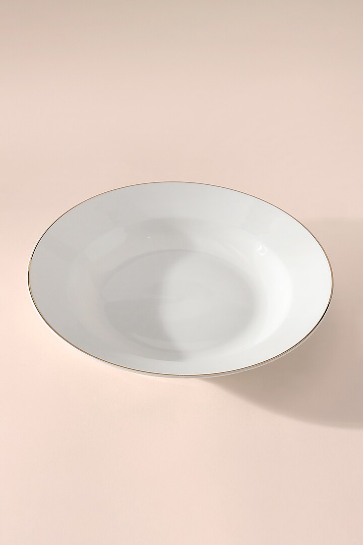 White Bone China Appetiser Plate by Table Manners at Pernia's Pop Up Shop