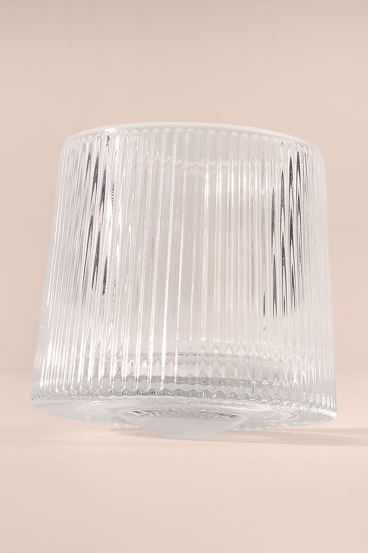 White Whiskey Glass Set by Table Manners at Pernia's Pop Up Shop