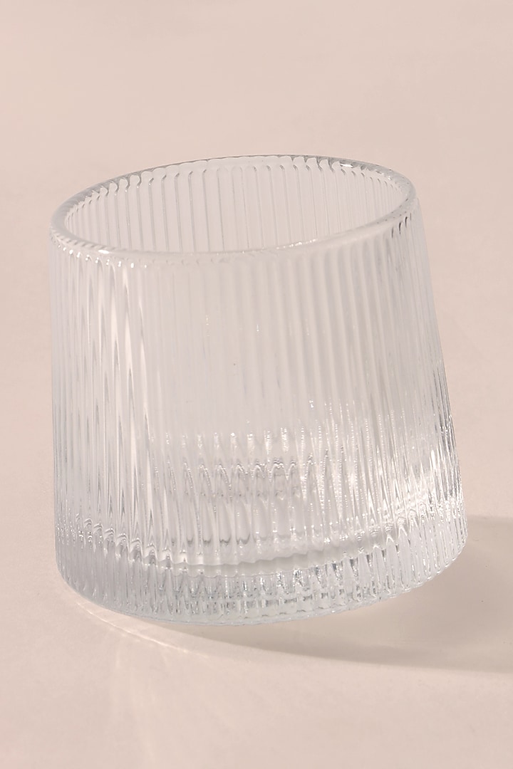 White Whiskey Glass Set by Table Manners at Pernia's Pop Up Shop
