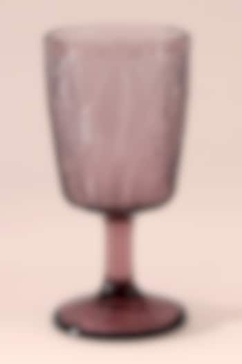 Mauve Wine Glass Set by Table Manners
