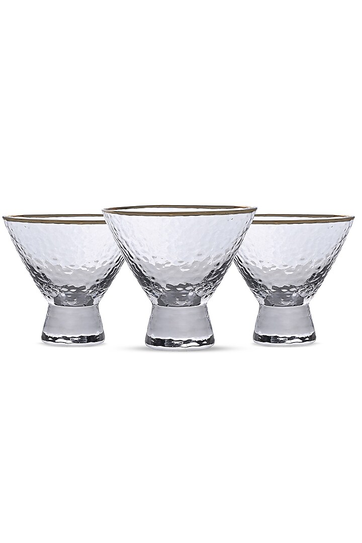 White Glass Set by Table Manners at Pernia's Pop Up Shop