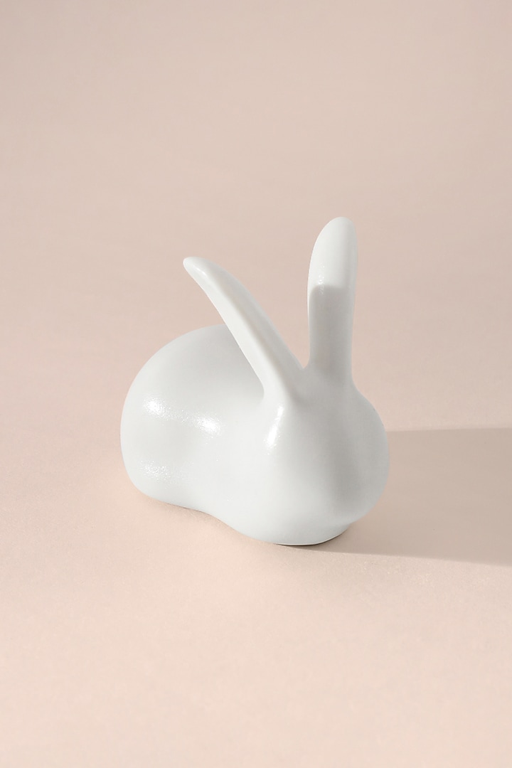 White Ceramic Chopsticks Holder Set by Table Manners at Pernia's Pop Up Shop