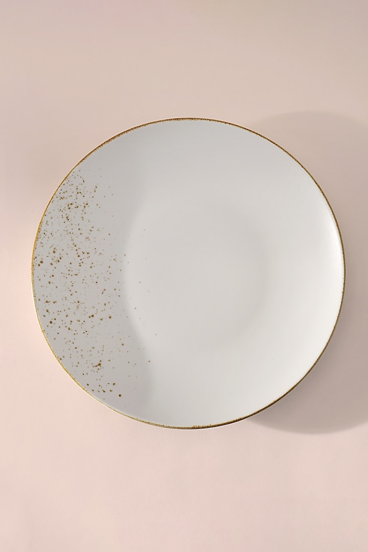 Off-White Porcelain Plate by Table Manners
