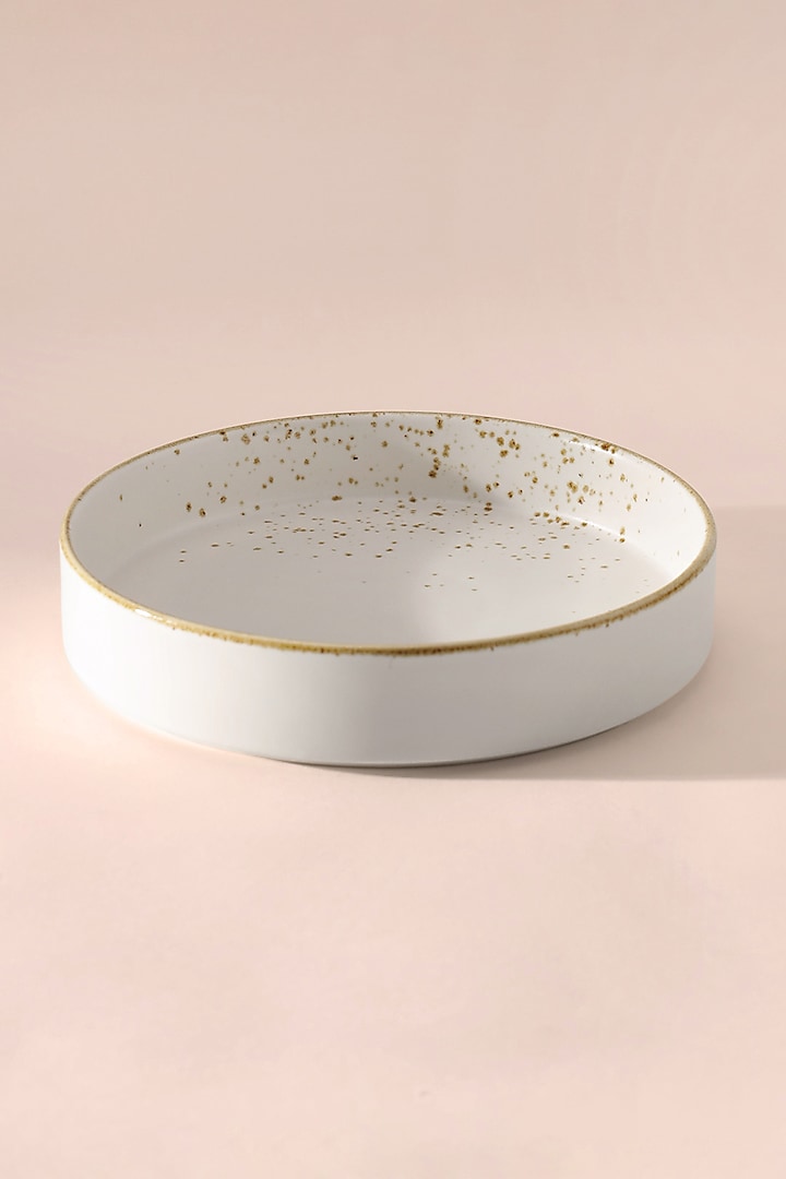 Off-White Porcelain Salad Plate by Table Manners