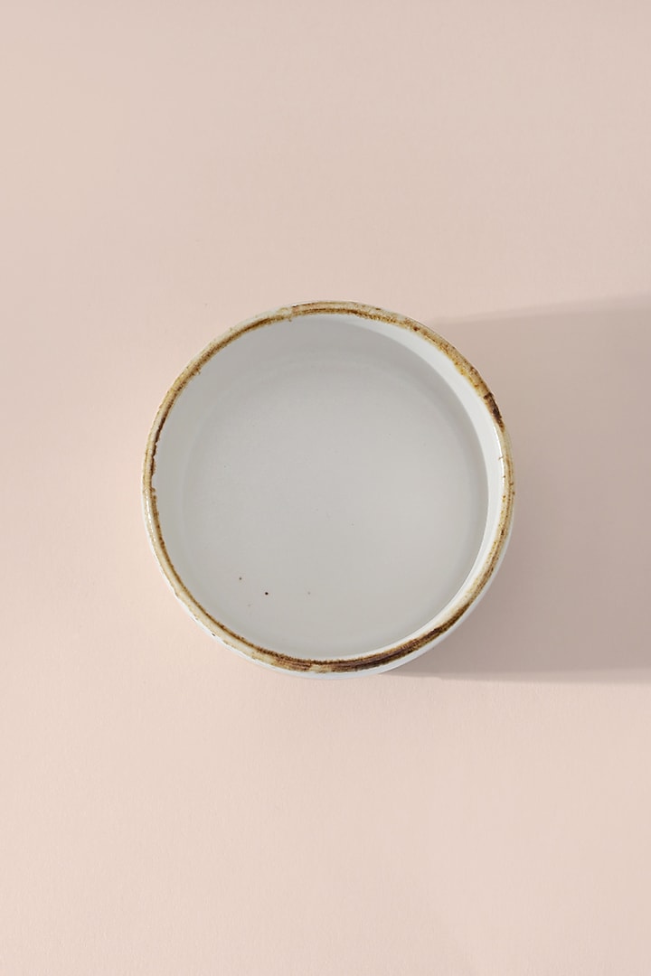 Off-White Porcelain Bowl Set by Table Manners at Pernia's Pop Up Shop