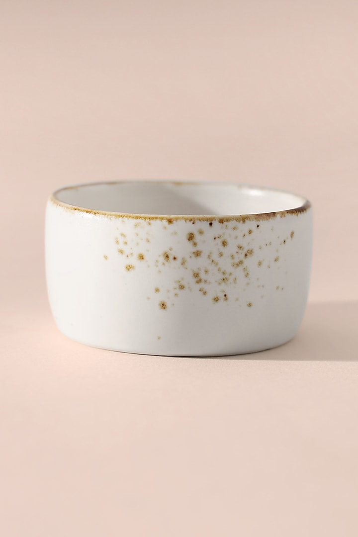 Off-White Porcelain Bowl Set by Table Manners at Pernia's Pop Up Shop