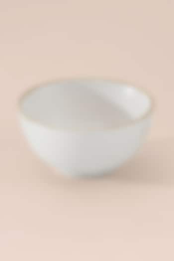 Off-White Porcelain Dip Bowl Set by Table Manners