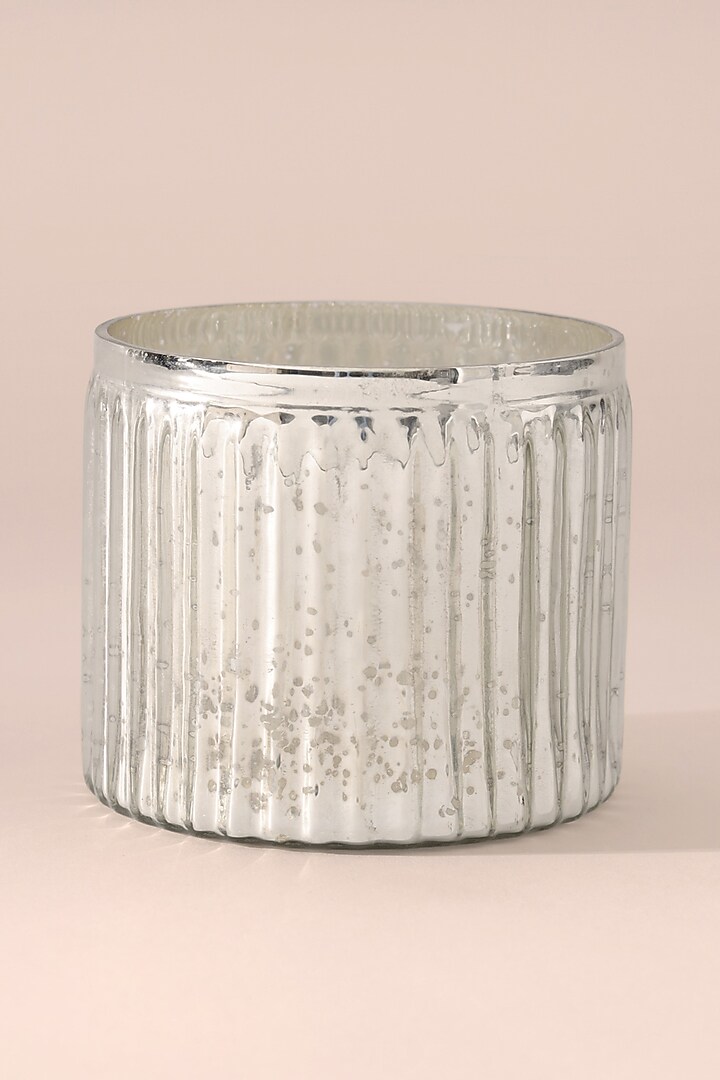 Silver Glass Vase Set by Table Manners at Pernia's Pop Up Shop