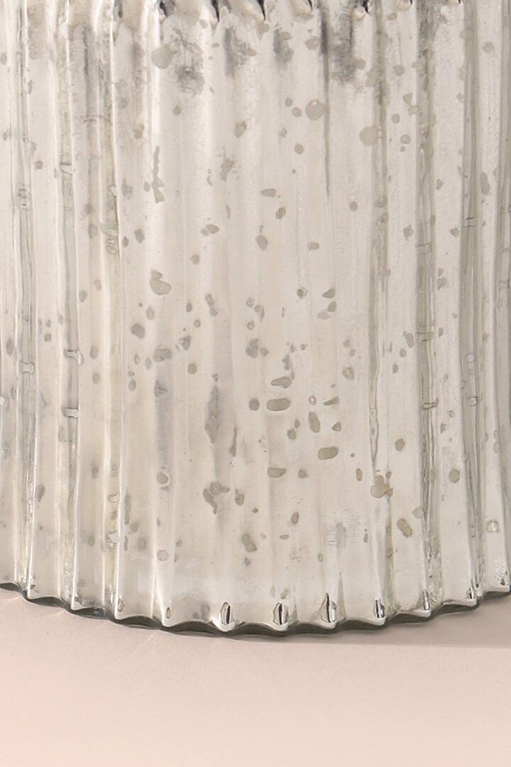 Silver Glass Vase Set by Table Manners at Pernia's Pop Up Shop