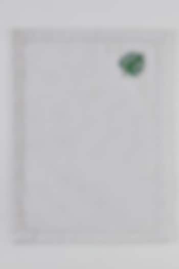 Off-White & Green Cloth Placements Set by Table Manners at Pernia's Pop Up Shop