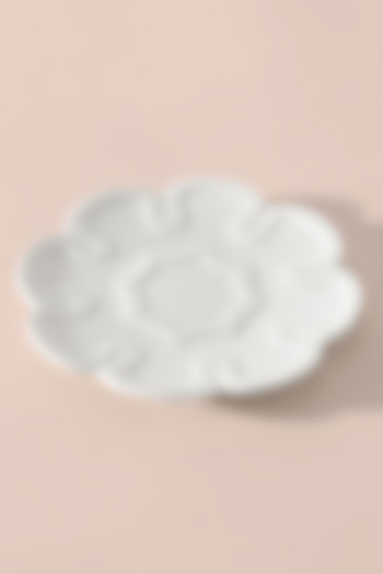 White Bone China Dessert Plate by Table Manners at Pernia's Pop Up Shop