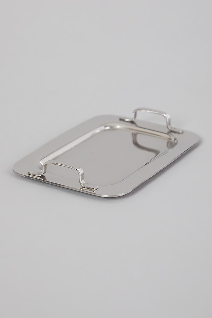 Silver Mini Trays (Set of 6) by Table Manners at Pernia's Pop Up Shop