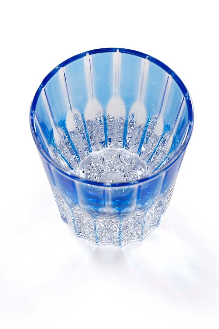 Blue Crystal Whiskey Glass by Table Manners at Pernia's Pop Up Shop