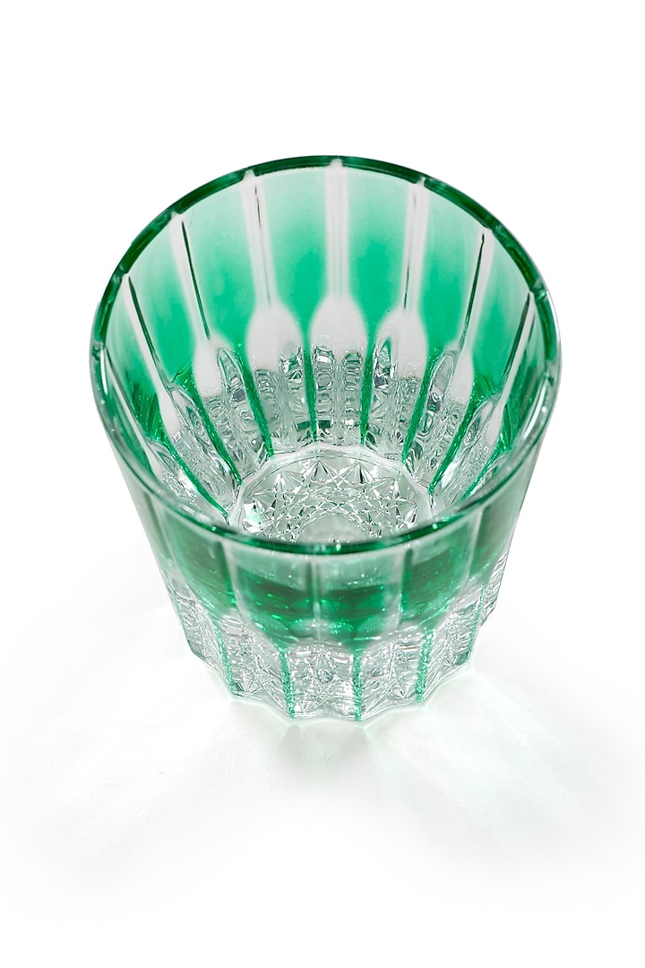 Green Crystal Whiskey Glass by Table Manners at Pernia's Pop Up Shop